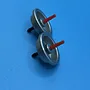 Butane refill valve for lighter canisters assembly connector
