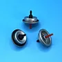 Gas refill valve for butane cartridges refills assembly